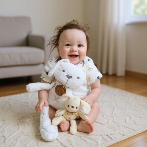 Angeliz Motherhood Blessing Pa&Ma Bunny Set 10pcs- Neutral - image 6