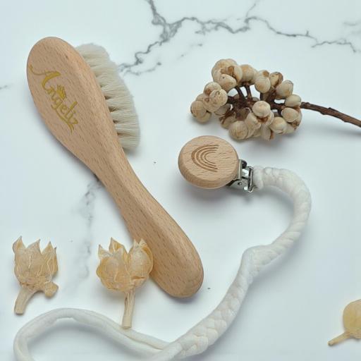 Angeliz Motherhood Blessing Pa&Ma Bunny Set 10pcs- Neutral - image 7