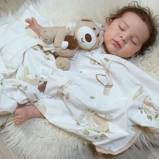 Angeliz Little Bear Blanket & Comforter Baby Hamper Cakebox Gift Set 11pcs-Neutral - image 8