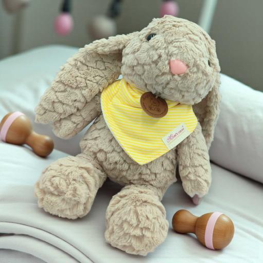 Angeliz Billy Bunny Love Me Soft Toy 4pcs Baby Hamper Cakebox Gift Set - image 5