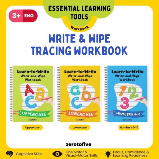 Write and Wipe Tracing Workbook - image 1