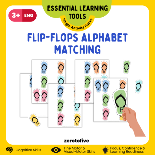 Flip-Flops Alphabet Matching - image 1