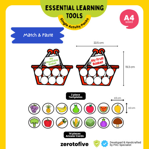 Fruits and Vegetables Classification and Sorting Activity - image 2