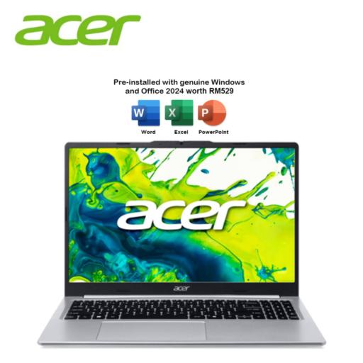 (PREORDER) Acer Aspire Lite 15 AL15-46P 15.6" FHD Laptop Light Silver ( R3-5400U, 8GB, 512GB SSD, ATI, W11, HS+M365 ) - image 1
