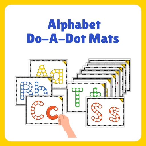 Alphabet Do-A-Dot Mats - image 1