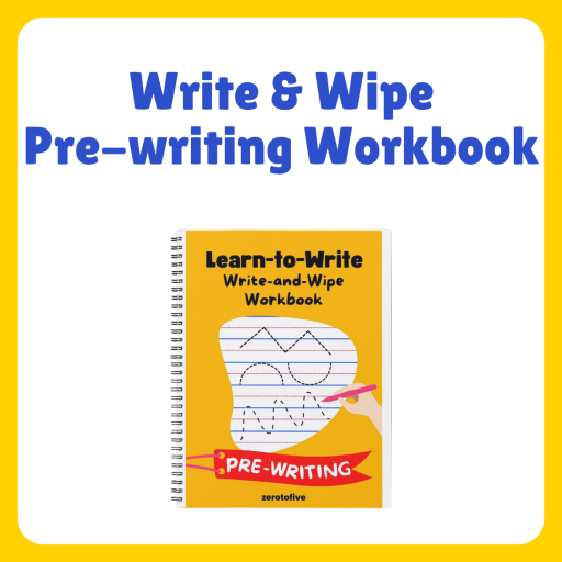 Write and Wipe Pre-writing Workbook - image 1