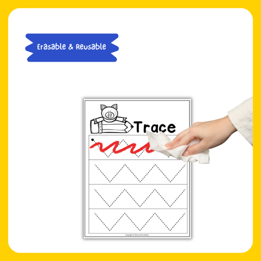 Write and Wipe Pre-writing Workbook - image 4