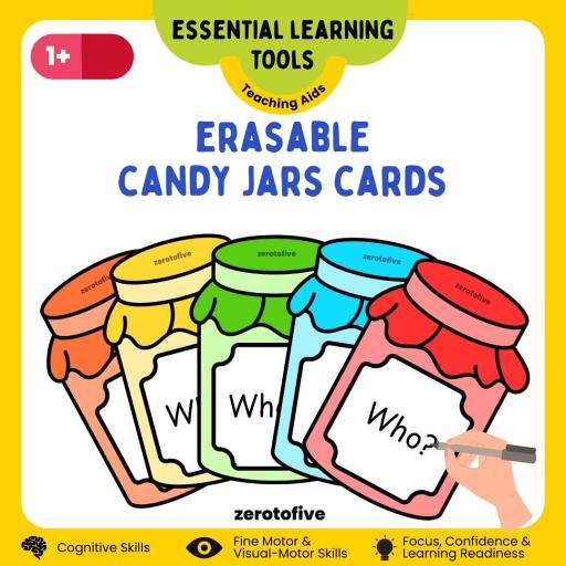 Erasable Candy Jars Cards - image 1