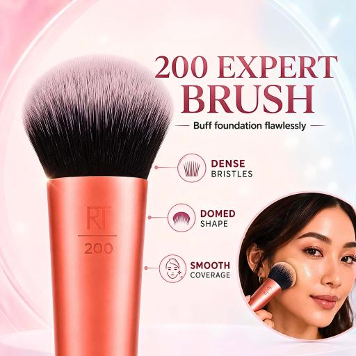 Real Techniques Everyday Essentials Makeup Brush Set RT Berus Solek with Bonus Sponge - image 3