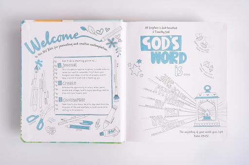 NIV Journalling Bible for Creative Contemplation - image 2