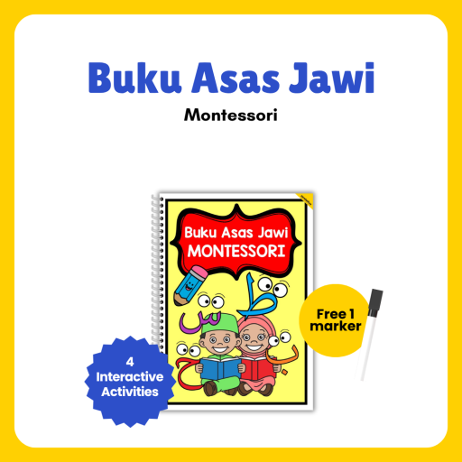 Buku Asas Jawi Montessori - image 1