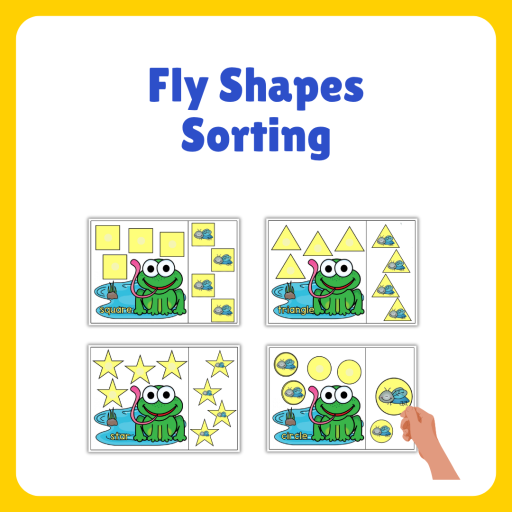 Fly Shapes Sorting - image 1