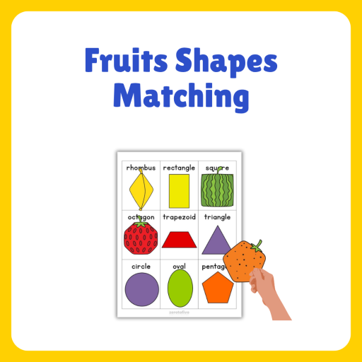 Fruits Shapes Matching - image 1