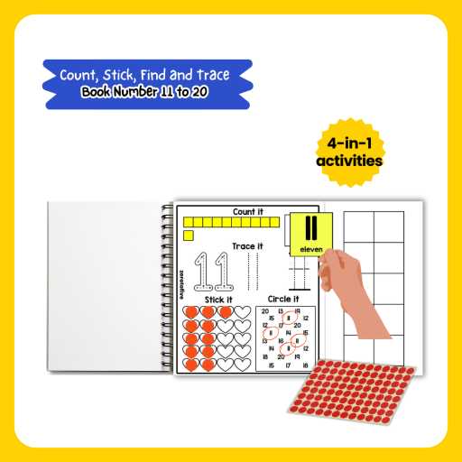 Interactive Number Books from 1 to 20 - image 3