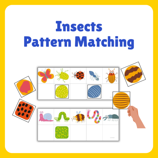 Pattern Matching Insect Themed - image 1