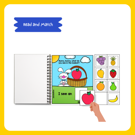 Interactive Vocabulary Books Vol.1 : My First Words - image 2