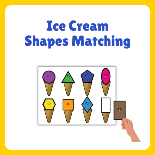 Ice Cream Shapes Matching - image 1