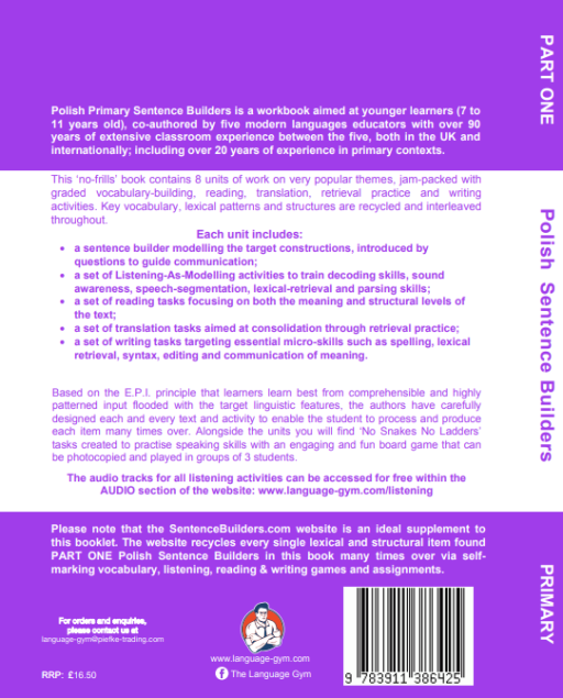 Polish Sentence Builders PART ONE PRIMARY - 9783911386425. - image 2