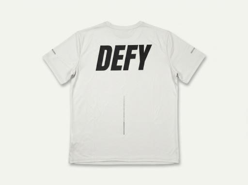Defy Wear x ASAS Light Grey Tee - image 2