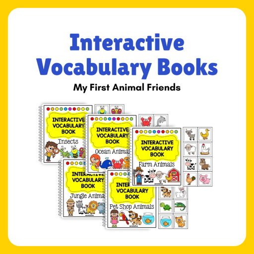 Interactive Vocabulary Books Vol.2 : My First Animal Friends - image 1