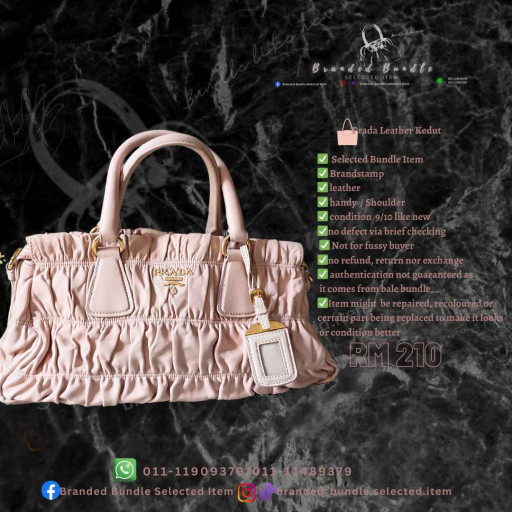 Prada GRAUFFE Kedut Leather - image 1