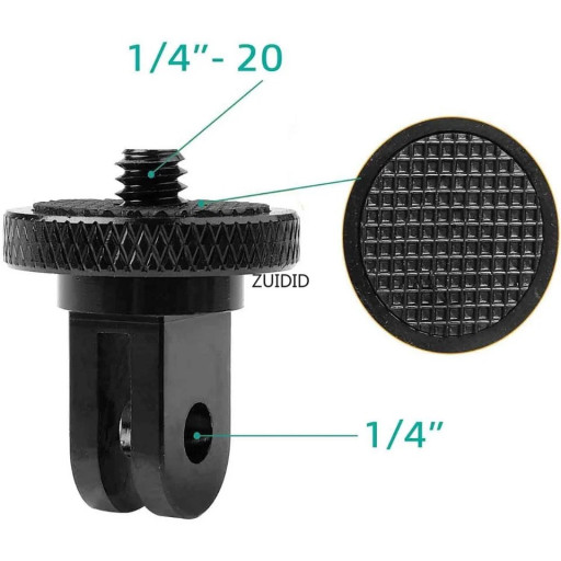 GoPro action camera tripod to normal camera adapter - image 1