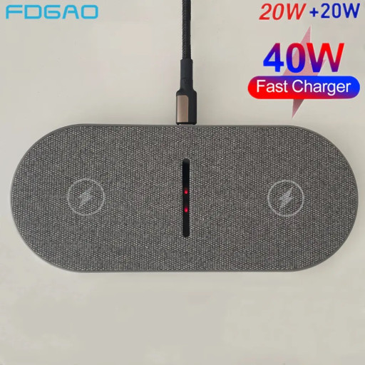 Dual Wireless Charger 40watts - image 1