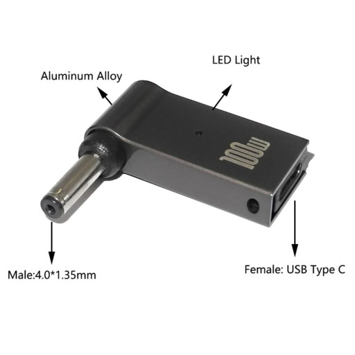 USB Type C to Laptop Charging Adapter - image 3