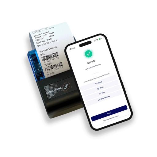 HitPay Bluetooth Receipt Printer (With 1 Free Receipt Paper Roll) - image 2