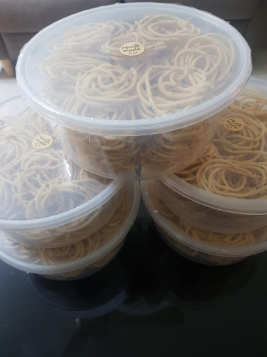 Pure Homemade Muruku 50 Pcs, 100% Vegetarian - image 2