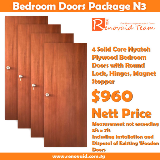 HDB Bedroom Doors – Nyatoh Plywood for bedrooms (Solid Core) x 4 - https://hitpay-production.s3.ap-southeast-1.amazonaws.com/products/9b6d939fb1484334a7d6ce6a739d6254.jpg