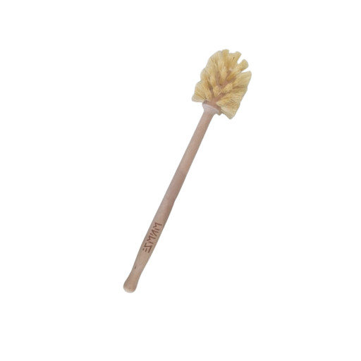 Bamboo Toilet Cleaning Sisal Brush - image 1