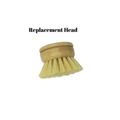 Bamboo Sisal Dish Brush with Long Handle - image 3