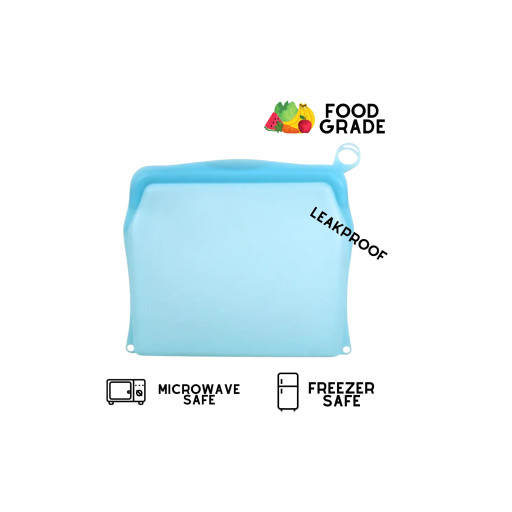Silicone Food Storage Bag/Pouch (Food Grade)(500, 1000, 1500ml) - image 1