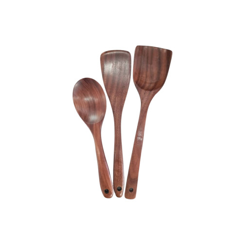 Teak Wood Cooking Utensils (Spatula, Ladle, Spoon) - image 2
