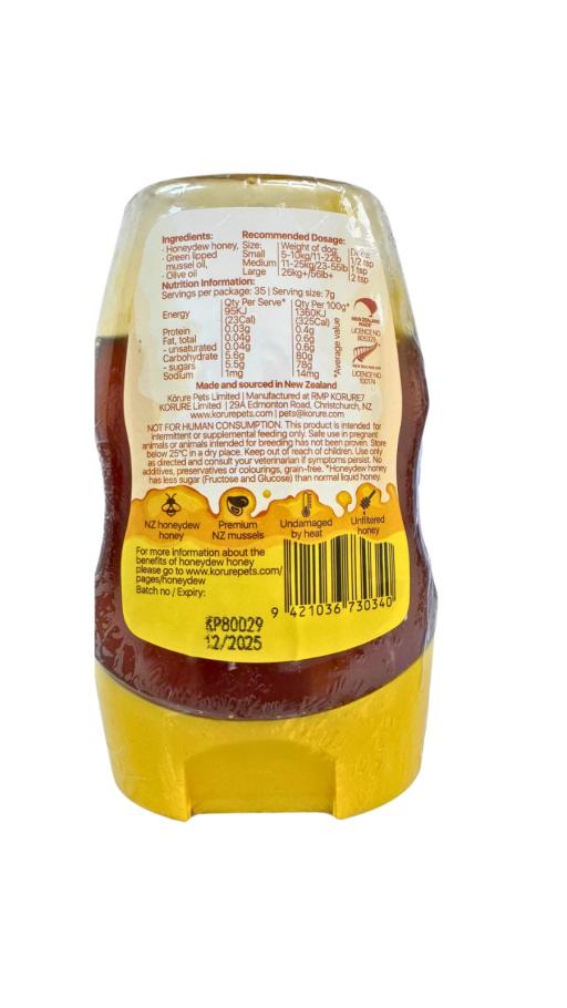 Kōrure Pets Dog Honey + Mussel Oil (Joint Health) - image 2