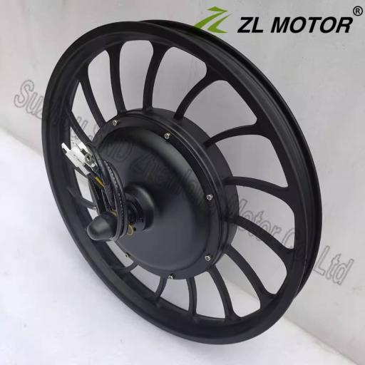 36V48V 1000W 20 inch electric bicycle replacement rear drive all black disc brake high power motor - image 2