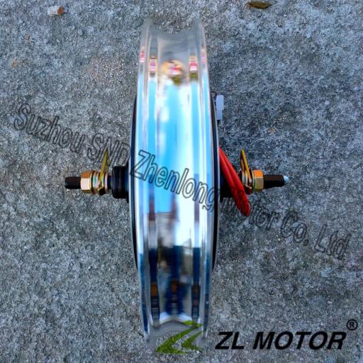 Electric beach car brake motor 48V 60V1000W 16 inch rear drive motor zl motor - image 3