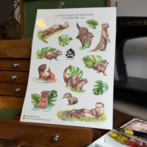 Ottercolours stickers - image 2