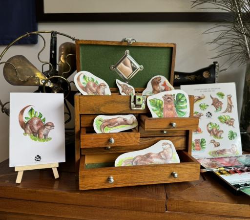 Ottercolours stickers - image 1