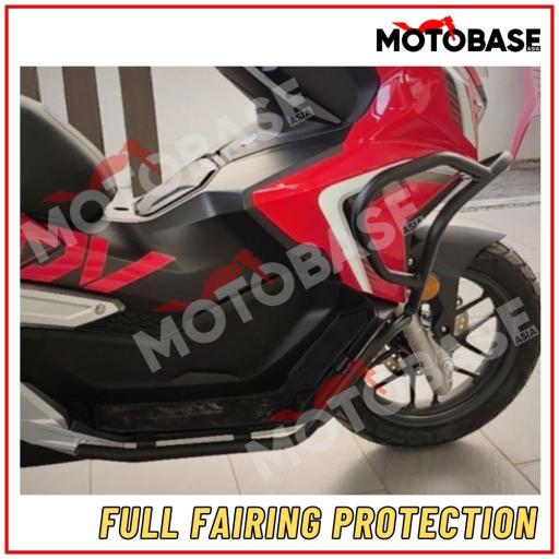 Honda ADV160 Full Crash Bar V3 Heavy Duty - image 3