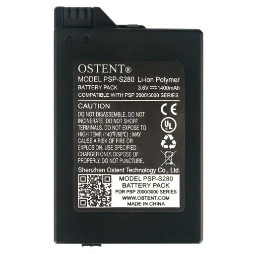 Battery Replacement Real Capacity for Sony PSP 2000/3000 PSP-S110 Gamepad - image 2