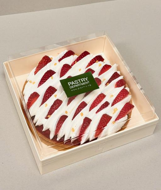 Strawberry Yuzu Tart (18cm) - image 1