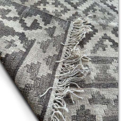 Handmade Qashqai Persian Tribal Wool Kilim Rug - image 2