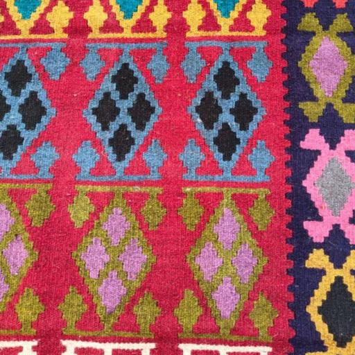 Handmade Tribal Wool Kilim Rug - image 2