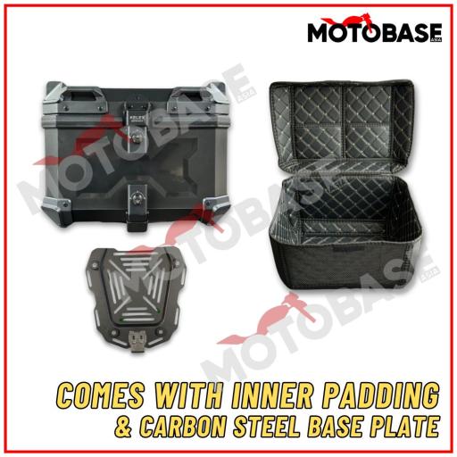 [KELEX Adventure] 45L ABS Top Box Stealth X Edition Premium Motorcycle - image 7