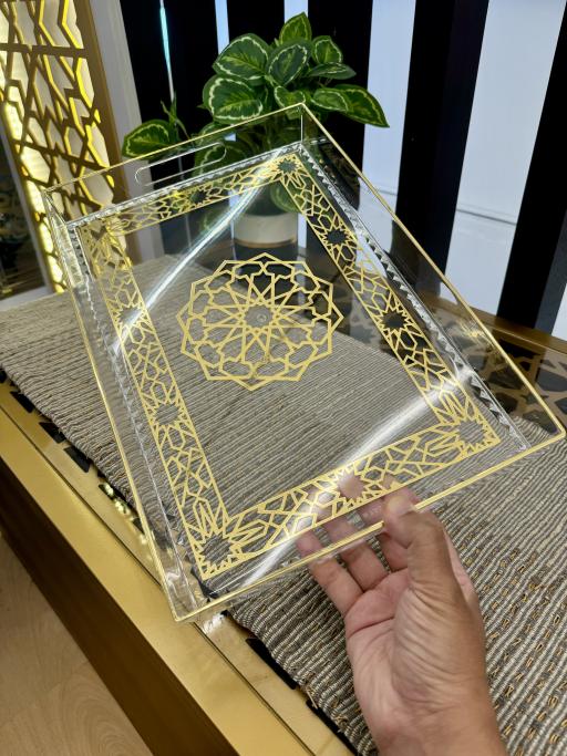Saad Acrylic Serving Tray - image 3