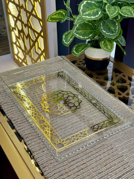 Saad Acrylic Serving Tray - image 2