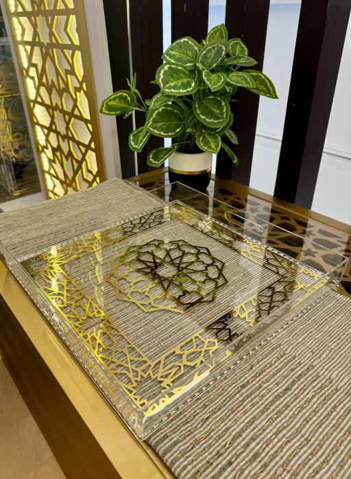 Saleem Acrylic Serving Tray - image 3