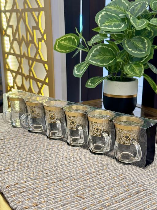Glass Tea Cup set (6-piece) - image 3
